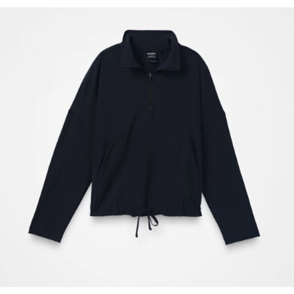 NWT prAna Railay Pullover Black Medium Jacket - Picture 1 of 5